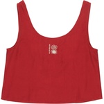 Quiksilver Дамски топ Quiksilver Women's Vista Woven Tank Top - Burnt Russet (916-7078-0114)