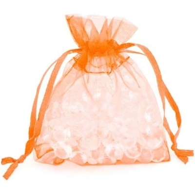 Paper Design Dárkový sáček organza 12 x 17 cm - oranžová - 249844