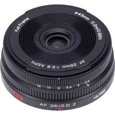 VILTROX 26 mm f/2,8 EVO pro Nikon Z
