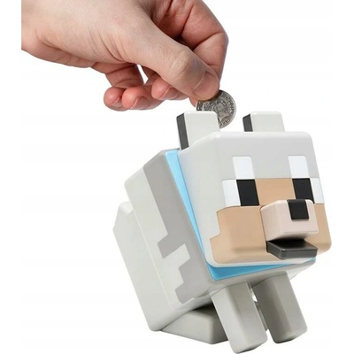 Pokladnička Minecraft Vlk – Zboží Dáma