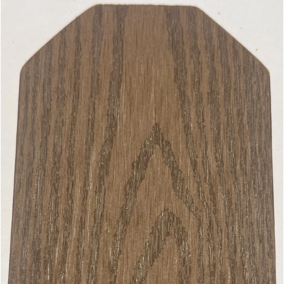 WPC Plotový profil 90x13mm s tříhrannou hlavou - Chocolate Délka profilu: 80cm