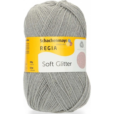 Regia 4-Ply Soft Glitter 51 Šedá