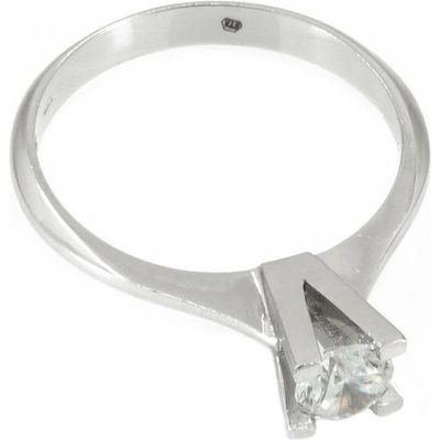 sZlato.cz 3962 Zlatý zásnubní prsten z bílého zlata