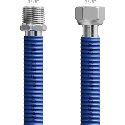 MARROY hadica voda EN10380 rozťahovacia aquaFLEXX R3/8"- G3/8" - 300/600 mm, modrá