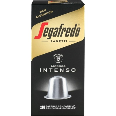 Segafredo Intenso hliníkové kapsule do Nespresso 10 ks