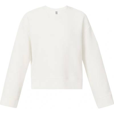 Sweaty betty Блуза SWEATY BETTY Women's Soft Breathable Relaxed Fit Crew Sweatshirt - lily white