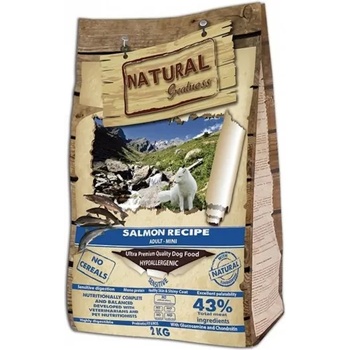 Natural Greatness Salmon Recipe Sensitive Adult Mini - Рецепта Сьомга, за израстнали кучета от малки породи 6 кг ASK61FI06