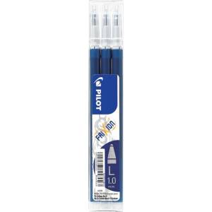 Pilot Пълнител за Pilot Frixion Clicker 1, 0 синьо-черен (3) (BLS-FR10-BB)