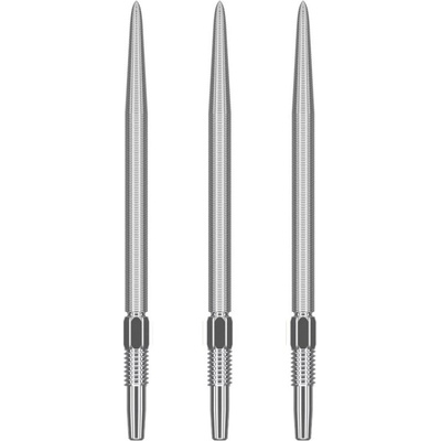 Target - darts Kovové hroty - Swiss Points Nano Grip - Silver - 35 mm