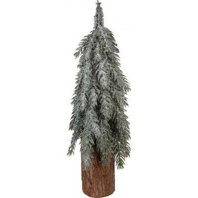 Umělý stromek na podstavci ve tvaru kmene Kieena L – 15x44 cm