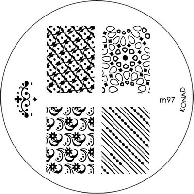 Konad destička na razítkování M97