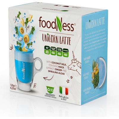 FoodNess Unicorn Latte so spirulinou, macou a zázvorom do Dolce Gusto 10 kusov