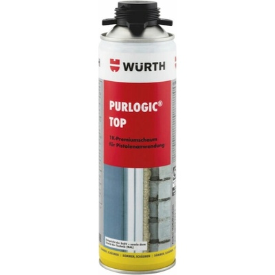 Würth 1K PU pistolová montážní pěna PURLogic Top 500 ml