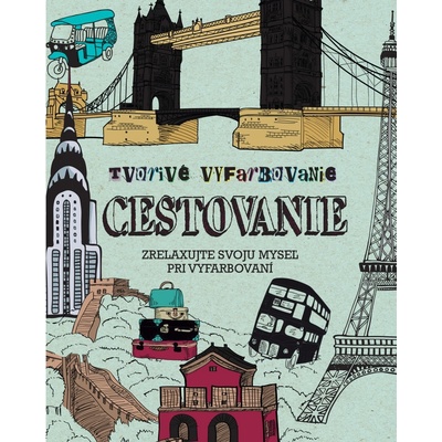 Tvorivé vyfarbovanie. Cestovanie