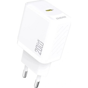 Dudao A26 мрежово зарядно устройство с Type-C конектор, 20 W, PD бързо зареждане, БЯЛО GP-190542 (GP-190542)