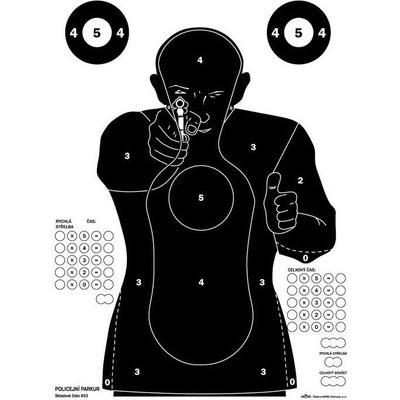 Army Terč policejní parkur 10ks