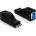 Delock ADA Delock 65216 микро USB 3.0-B мъжки към USB 3.0-B женски адаптер (65216)