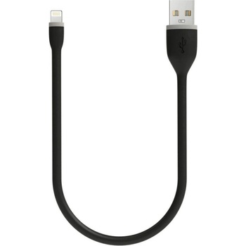 Satechi Flexible Lightning USB Cable - гъвкав USB кабел за iPhone, iPad и iPod с Lightning (черен) (25 см)