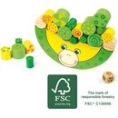 Small Foot balansújúca žaba