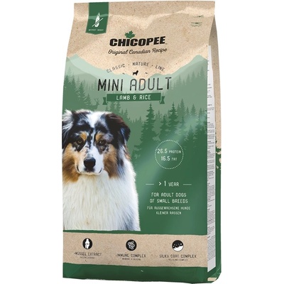 Chicopee Adult Mini Lamb & Rice 15 kg