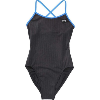 TYR hexa trinityfit black/blue 3xs - uk26