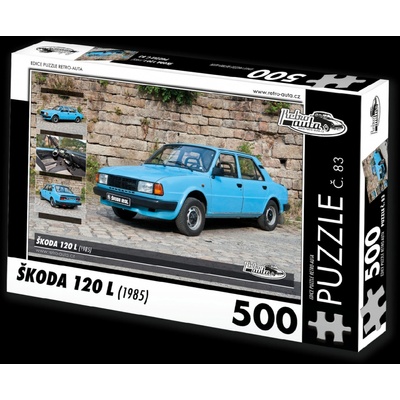 Retro-Auta č. 83 Škoda 120 L 1985 500 dílků