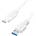 LogiLink USB 3.2 Gen1 Type-C кабел, C/M-USB-A/M, бял, 1 м
