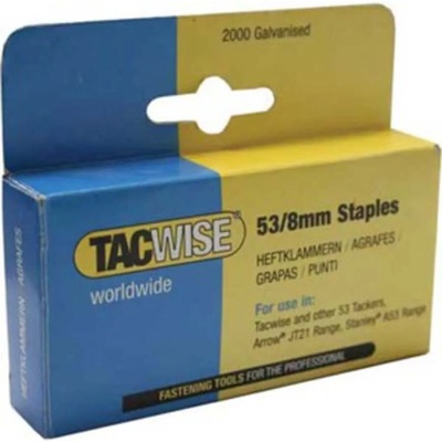 TACWISE Скоби за такер 53x10 мм, TACWISE 16171, 2000 бр. , за модел EL53 (16171)