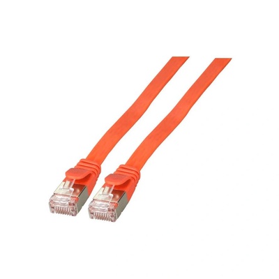 EFB-Elektronik RJ45 Flachpatchkabel U/FTP, Cat. 6A, PVC, 1, 5m, rot (K5545RT. 1, 5) (K5545RT.1,5)