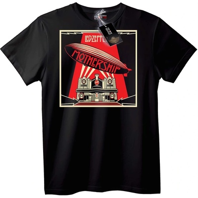 NOONEBRAND Тениска Led Zeppelin Mothership - XS, Black