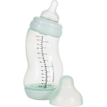 Difrax dojčenská S fľaštička antikoliková široká mentolová 310 ml