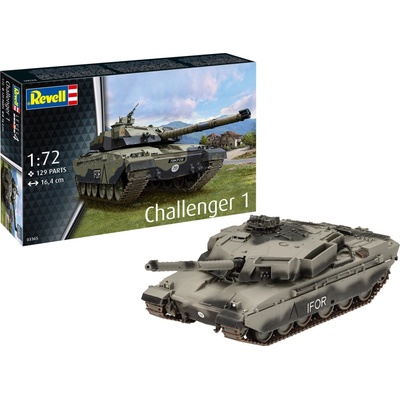 Revell 03183 plastikový model tanku Challenger I 1:72