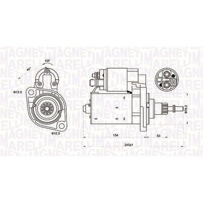 Alternátor MAGNETI MARELLI 063731860010