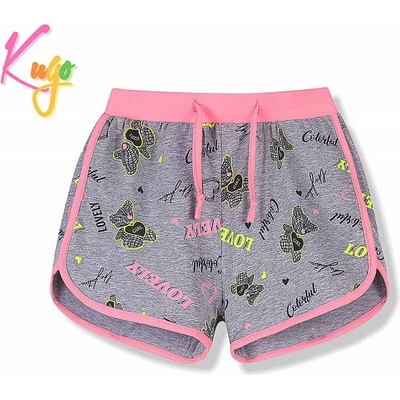 Kugo dívčí šortky šedé FS6723