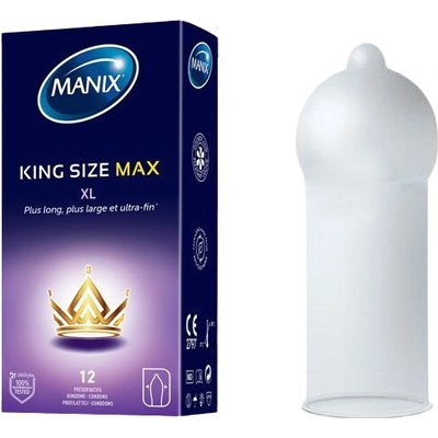 Manix King Size Max 12 ks