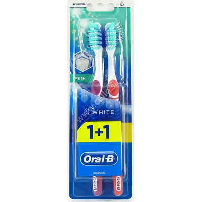 Oral B 3D White Fresh medium 2 ks