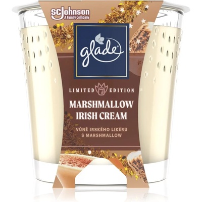 Glade Irish Cream ароматна свещ 129 гр