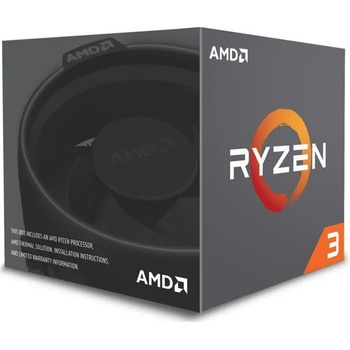AMD Ryzen 3 1200 4-Core 3.1GHz AM4 Box with fan and heatsink