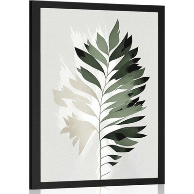 Plakát minimalistická kapradina - 20x30 no frame