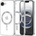Techsuit Luxury Crystal MagSafe калъф за Apple iPhone 16e - Сребърен KP36972