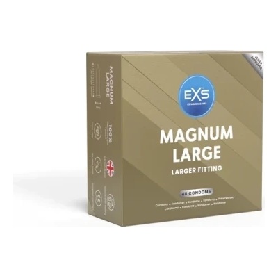 EXS Condoms 48 бр. Големи презервативи EXS Magnum 60 mm
