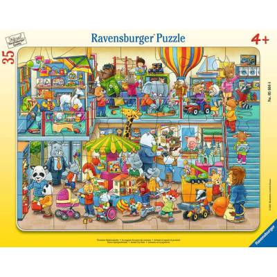 Ravensburger - Puzzle Animal toy shop - 1 - 39 piese