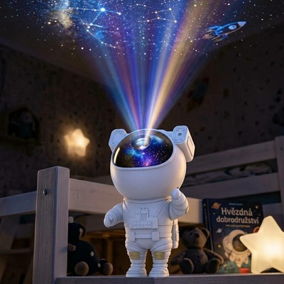 Hvězdný projektor Astronaut s dálkovým ovládáním Dreamsky G-08 G-08