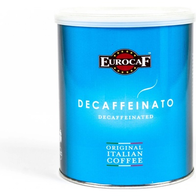 Eurocaf Decaffeinato bezkofeinová mletá 250 g