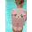 Konges Sløjd Детски бански от две части Konges Sløjd KITTY BIKINI GRS (KS104915.PPY2)