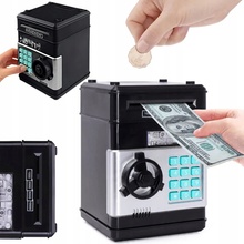 POKLADNIČKA TREZOR BANKOMAT NA PRÍSTUPOVÝ KÓD BANKOVKY