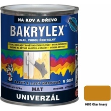 Bakrylex Universal Mat 0,7 kg oker tmavý