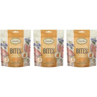Lukullus Vitality Bites Digestion kuracie bez obilnín 3 x 200 g