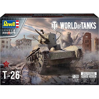 Revell T-26 WORLD OF TANKS Model Set tank 1:35