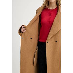 MMC STUDIO елегантно палто дамско от вълна (vespere.coat)